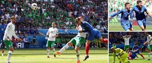 Fransa - irlandiya 2: 1